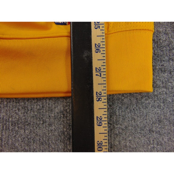 Los Angeles Lakers Track Jacket Mens XL Zip Up Yellow Purple Adidas - Picture 5 of 8